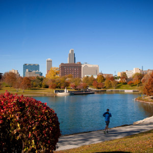 view of downtown Omaha, Nebraska